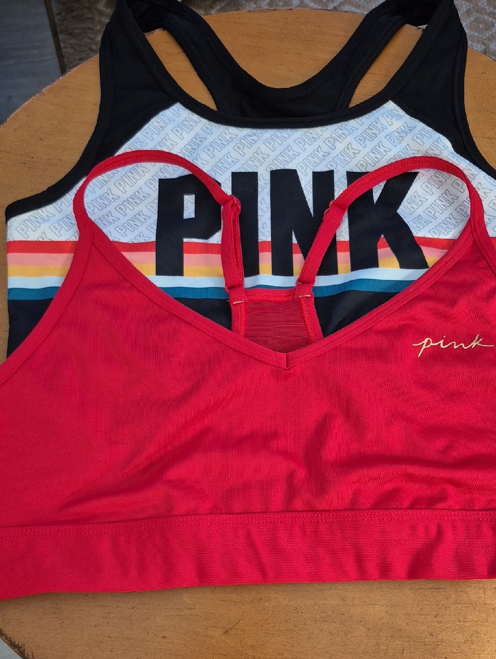 PINK Victoria's Secret Sports Bra Bundle of 2.